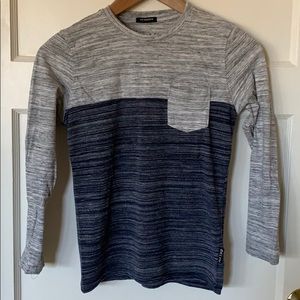 Gray Long Sleeve Shirt
